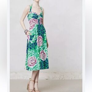 Moulinette Soeurs Rosamund Midi Dress Size 8